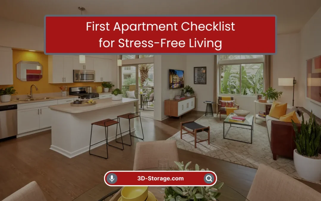 First Apartment Checklist for Stress-Free Living (2025)