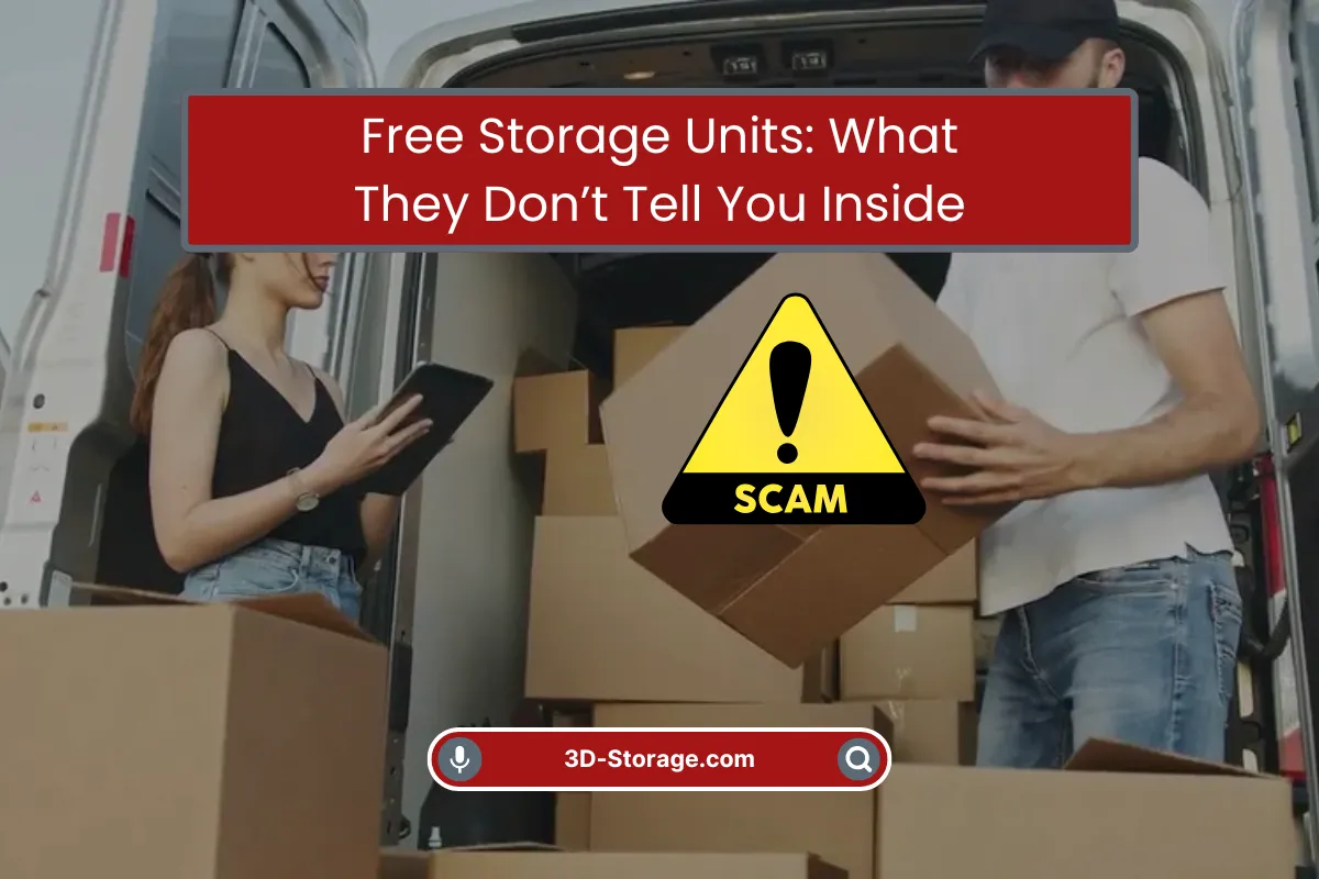 Free Storage Units Scams What They Don’t Tell Free Storage Units Scams What They Don’t Tell