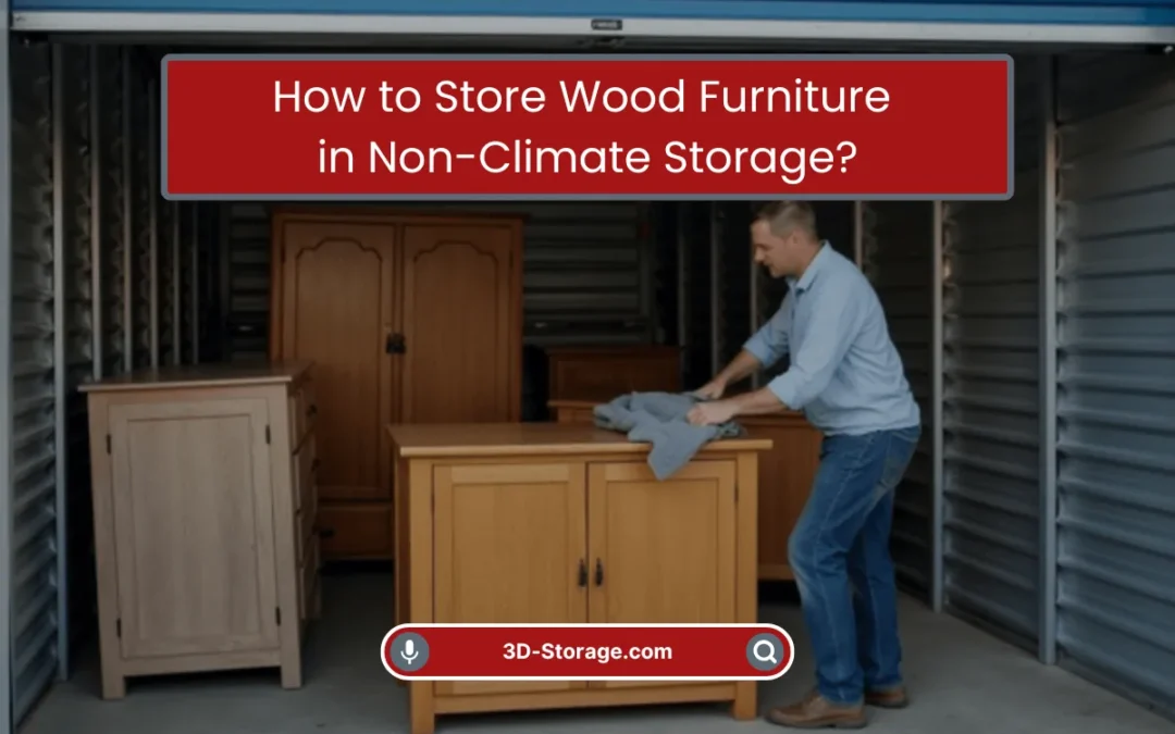 How to Store Wood Furniture in Non-Climate Storage? (2025)