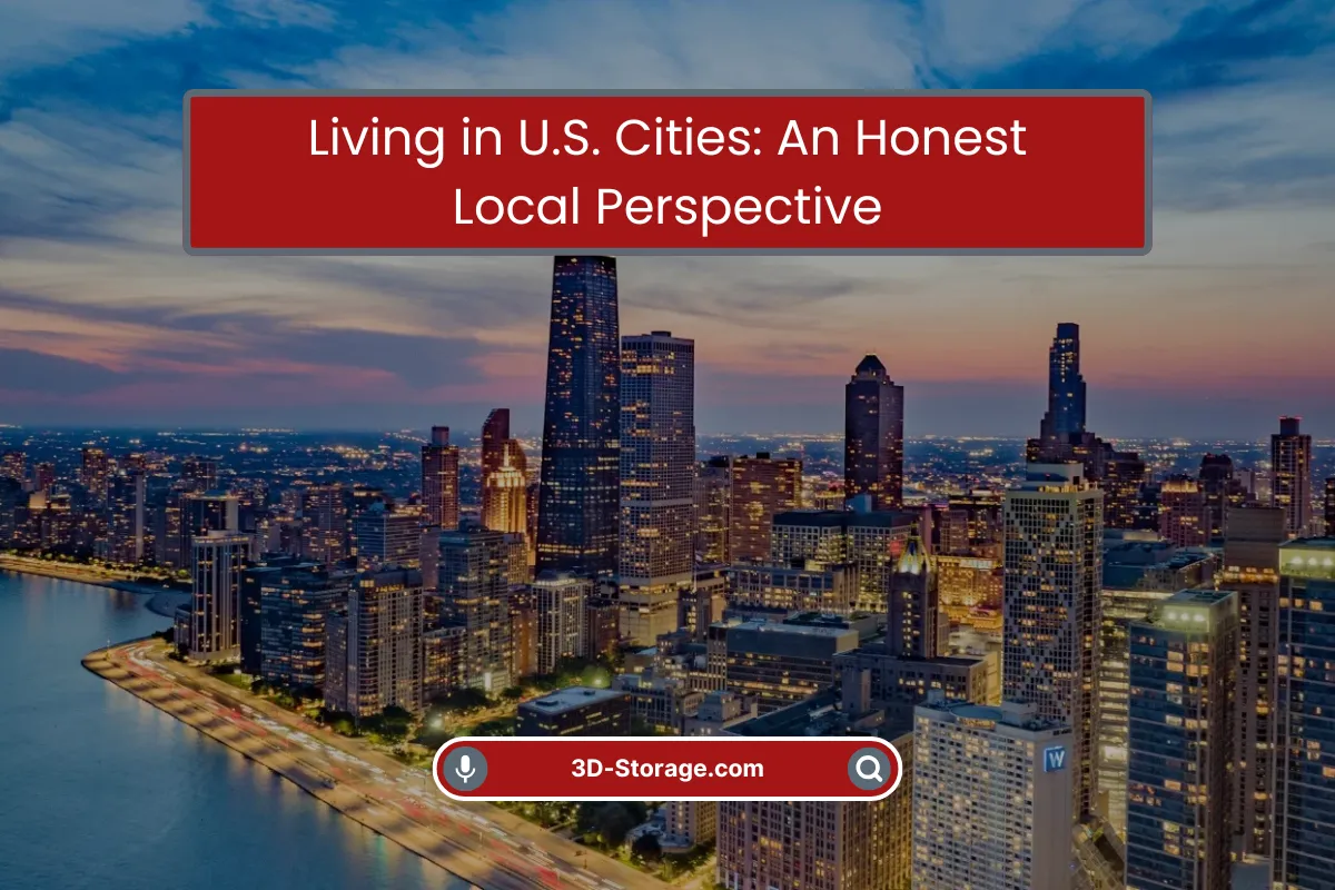 Living in U.S. Cities An Honest Perspective Living in U.S. Cities An Honest Perspective