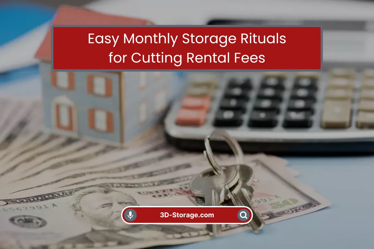 Monthly Storage Rituals for Cutting Rental Fees Monthly Storage Rituals for Cutting Rental Fees
