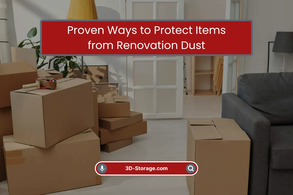 Protect Items from Renovation Dust Protect Items from Renovation Dust
