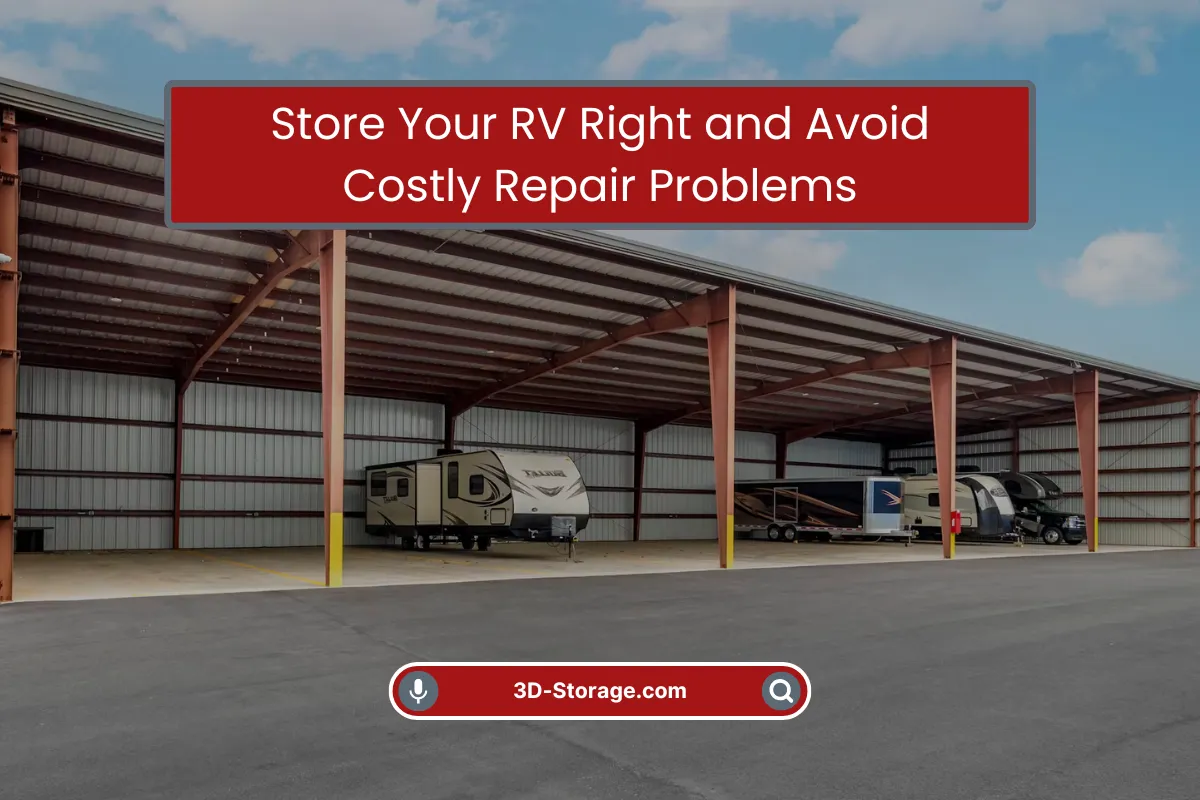 Store Your RV Right and Avoid Costly Problems Store Your RV Right and Avoid Costly Problems