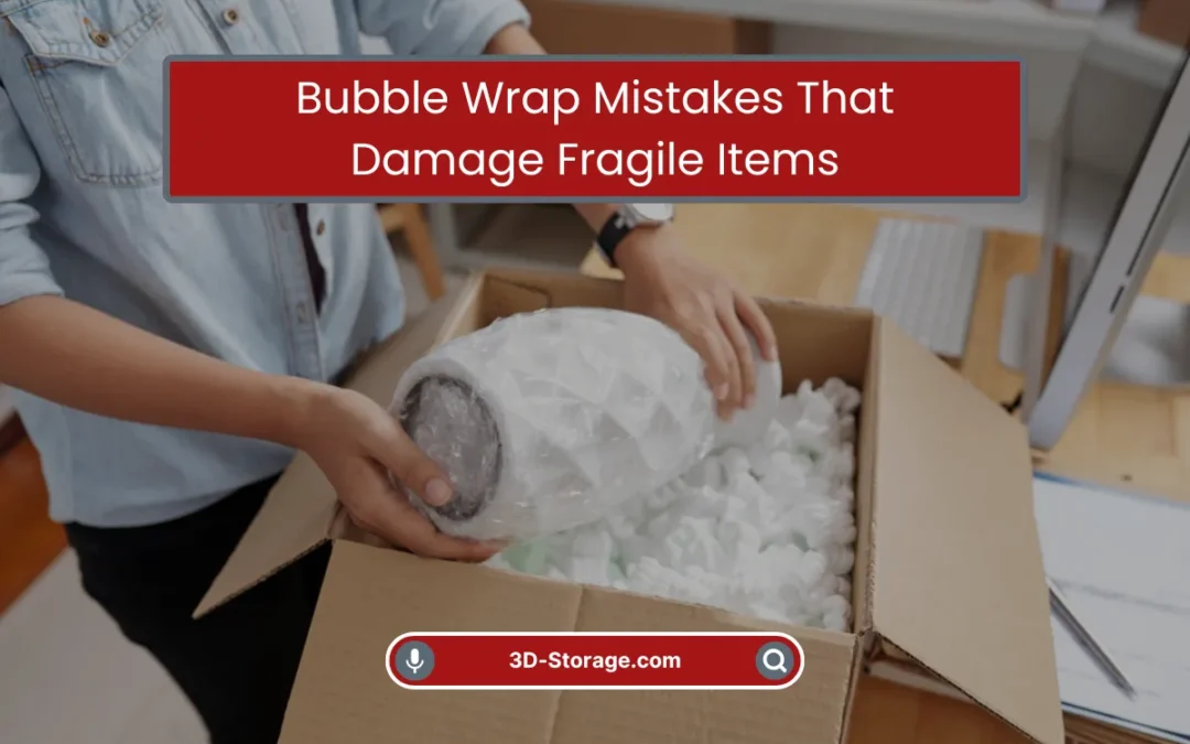 Bubble Wrap Mistakes That Damage Fragile Items (2025)