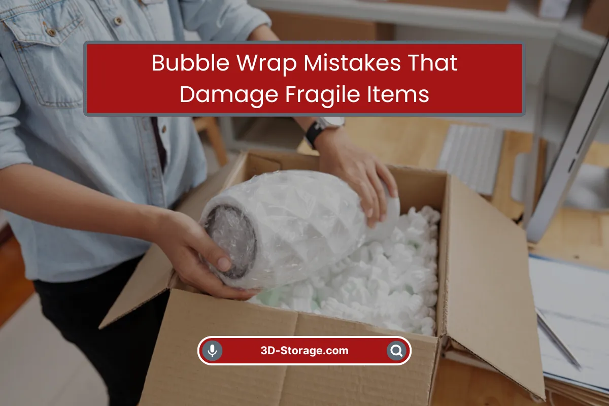 Bubble Wrap Mistakes That Damage Items Bubble Wrap Mistakes That Damage Items