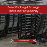 Event Packing & Storage Tips That Save Sanity