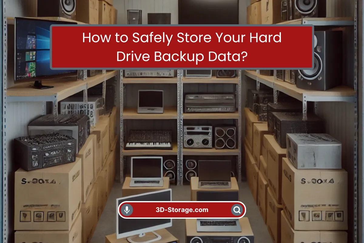 How to Safely Store Your Hard Drive Backup