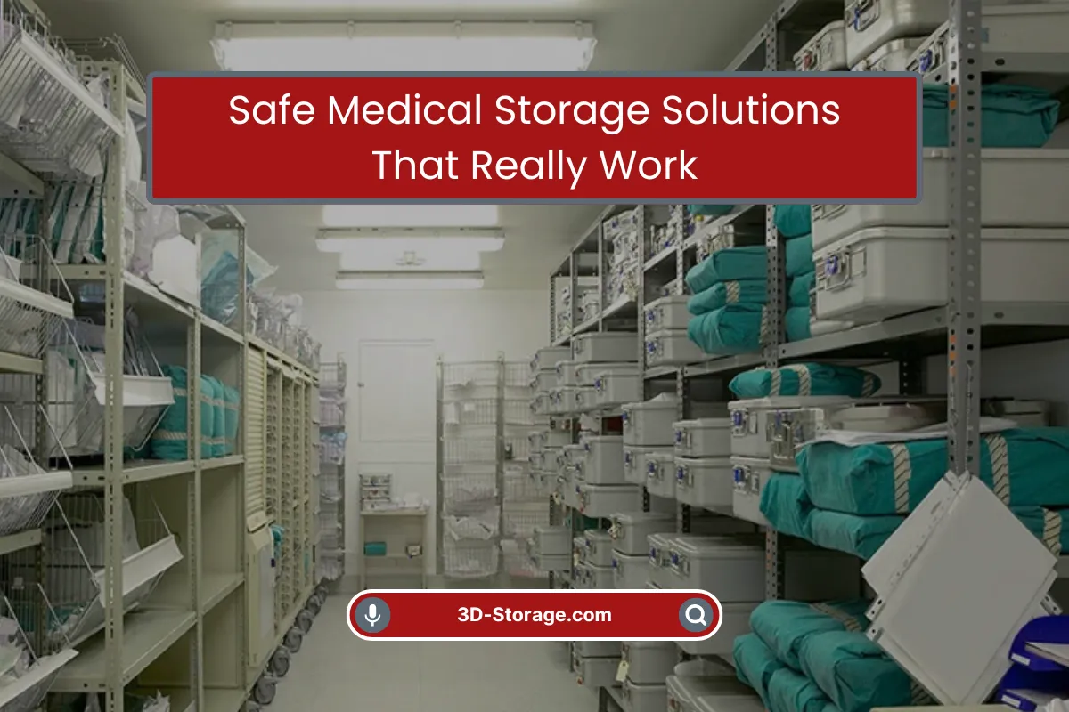 Medical Storage Solutions That Work