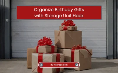 Organize Birthday Gifts with Storage Unit Hack (2025)