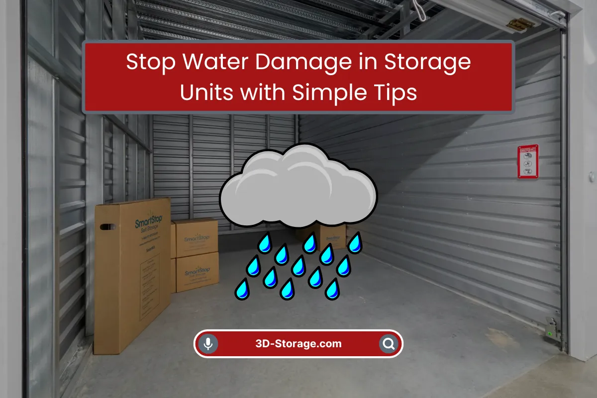 Stop Water Damage in Storage Units with Tips Stop Water Damage in Storage Units with Tips