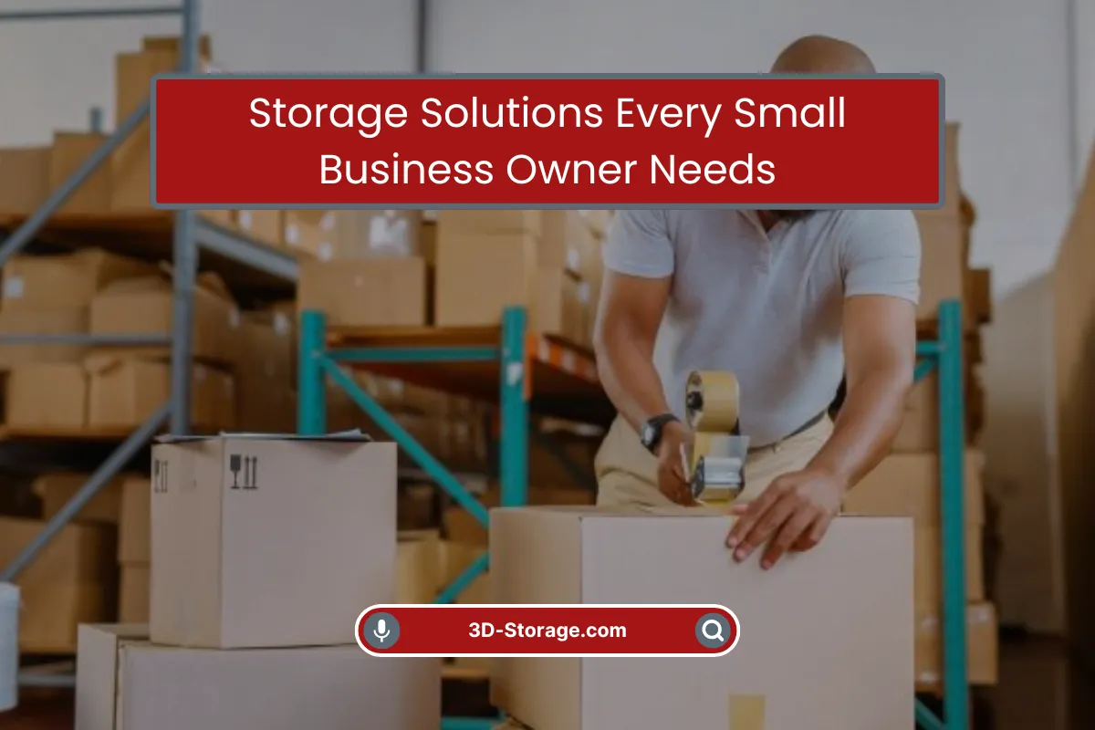 Storage Solutions Every Business Owner Needs Storage Solutions Every Business Owner Needs