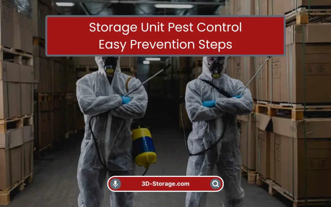 Storage Unit Pest Control – Easy Prevention Steps (2025)
