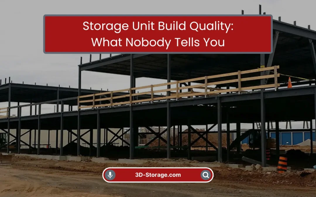 Storage Unit Build Quality: What Nobody Tells You (2025)