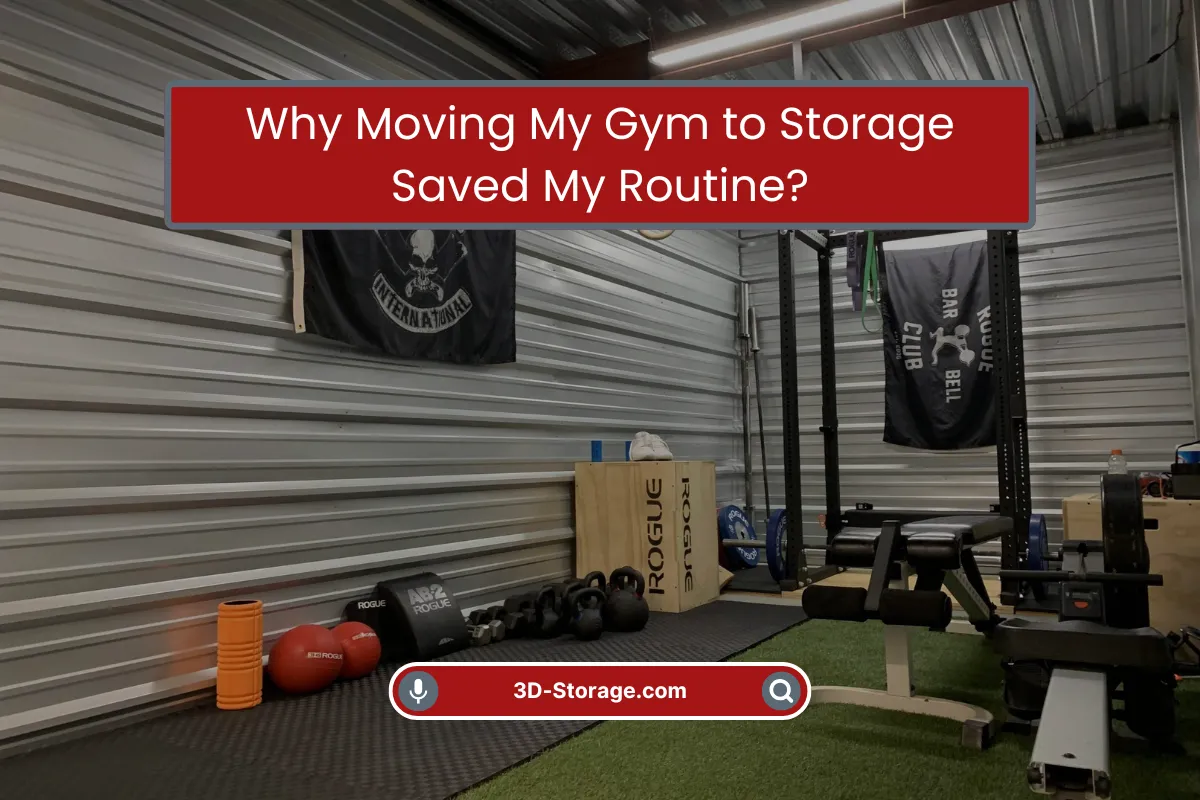 Moving My Gym to Storage Saved My Routine