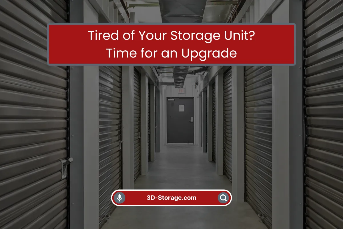 Storage Unit Time for an Upgrade