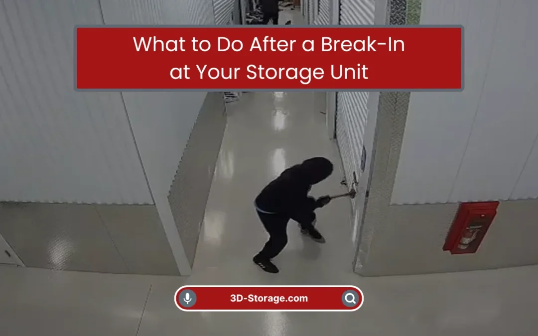 What to Do After a Break-In at Your Storage Unit? (2025)