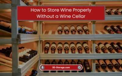 How to Store Wine Properly Without a Wine Cellar? (2026)