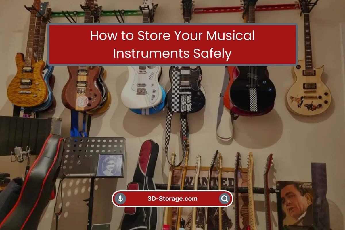 Store Your Musical Instruments Safely