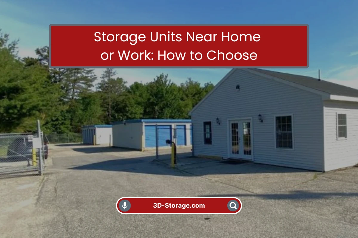 Storage Near Home vs Near Work Which Is Better