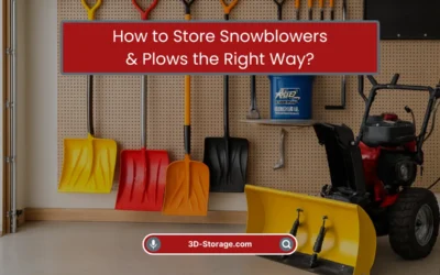 How to Store Snowblowers & Plows the Right Way? (2026)