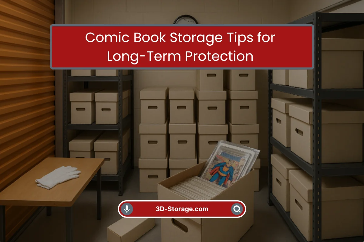 Store Comics and Collectibles Without Damage